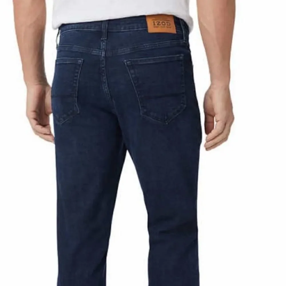 Izod  Men's  Blue Jean straight Fit Dark Blast Size 40x29 #14